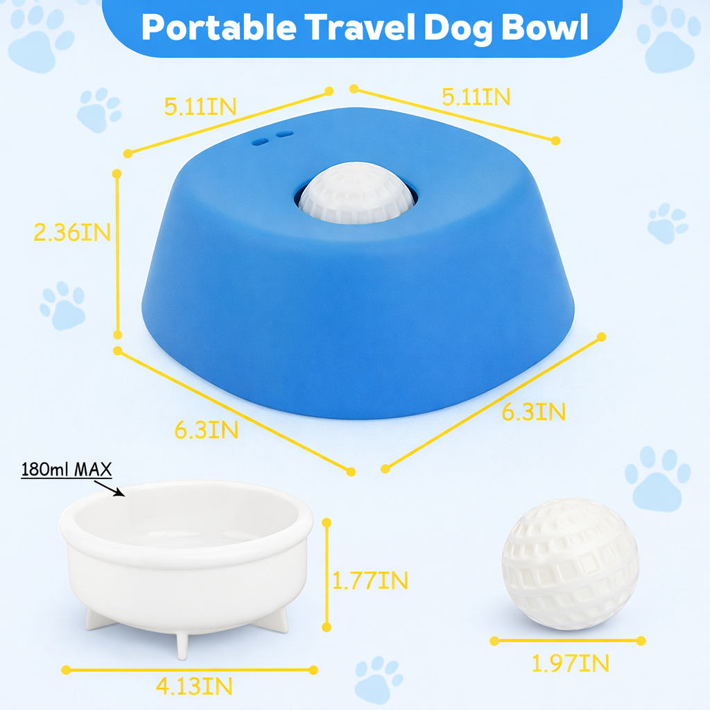 Venlo Slow Feeder Dog Bowl